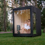 Celsium Jonas Classic 4 Person Outdoor Sauna - Heracles Wellness