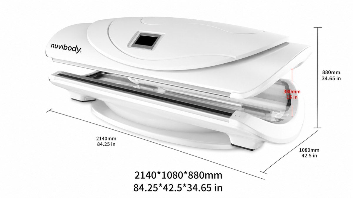Nuvibody Core Bed dimensions and installation diagram