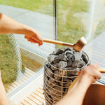 Genevas St Moritz 5 Person Outdoor Sauna with Shower Room - Heracles Wellness