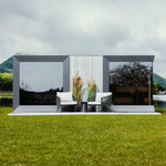 Genevas St Moritz 5 Person Outdoor Sauna with Shower Room - Heracles Wellness
