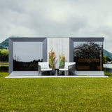 Genevas St Moritz 5 Person Outdoor Sauna with Shower Room - Heracles Wellness