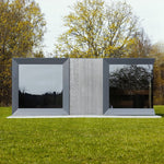 Genevas St Moritz 5 Person Outdoor Sauna with Shower Room - Heracles Wellness