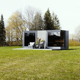 Genevas St Moritz 5 Person Outdoor Sauna with Shower Room - Heracles Wellness
