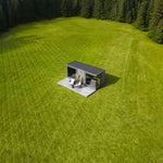 Genevas St Moritz 5 Person Outdoor Sauna with Shower Room - Heracles Wellness