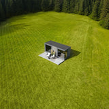 Genevas St Moritz 5 Person Outdoor Sauna with Shower Room - Heracles Wellness