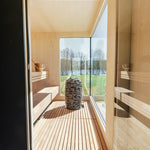 Genevas St Moritz 5 Person Outdoor Sauna with Shower Room - Heracles Wellness