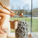 Genevas St Moritz 5 Person Outdoor Sauna with Shower Room - Heracles Wellness