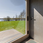 Genevas St Moritz 5 Person Outdoor Sauna with Shower Room - Heracles Wellness