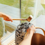 Genevas St Moritz 5 Person Outdoor Sauna with Shower Room - Heracles Wellness