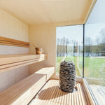 Genevas St Moritz 5 Person Outdoor Sauna with Shower Room - Heracles Wellness