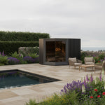 Genevas Zermatt 5 Person Outdoor Sauna with Changing Room - Heracles Wellness