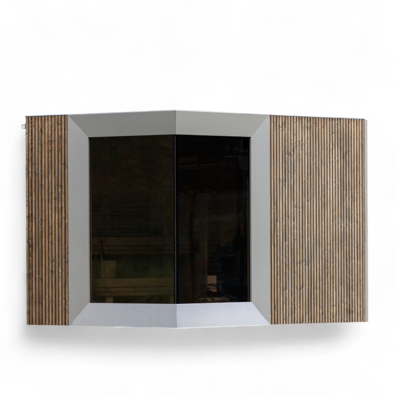 Genevas Zermatt 5 Person Outdoor Sauna with Changing Room - Heracles Wellness