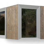 Genevas Zermatt 5 Person Outdoor Sauna with Changing Room - Heracles Wellness