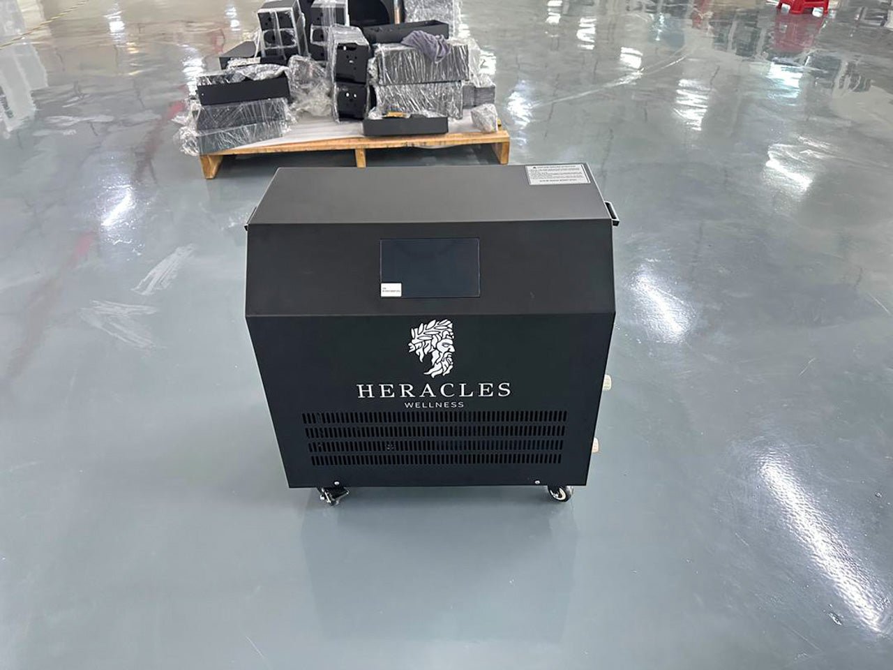 Glacier Cold Plunge with 2HP Smart Chiller - Heracles Wellness