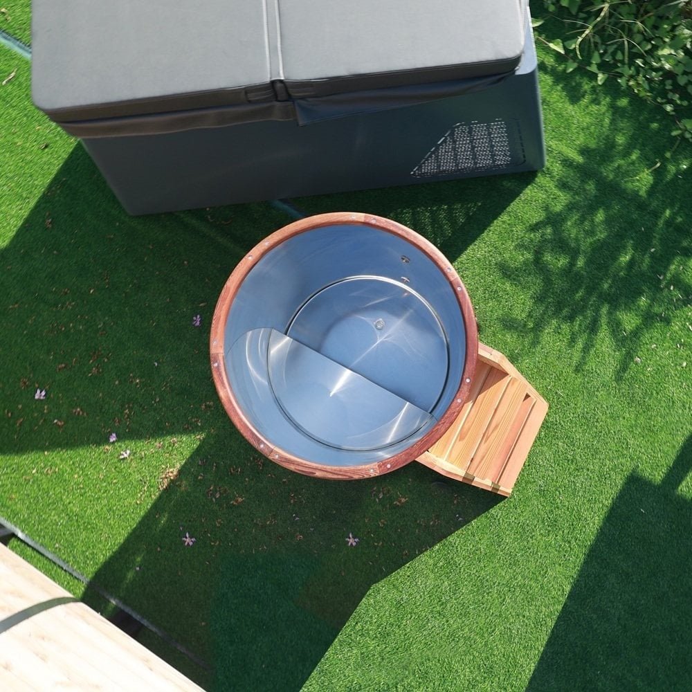 Glacier Cold Plunge with 2HP Smart Chiller - Heracles Wellness