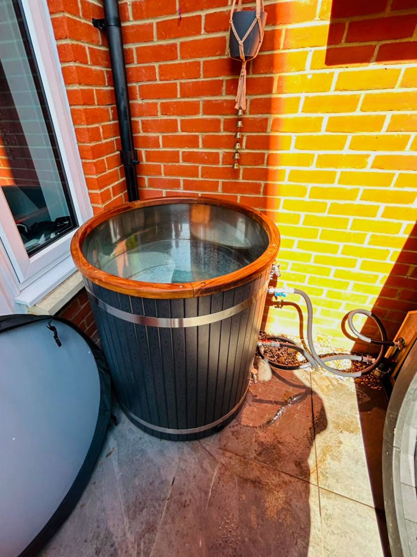 Glacier Cold Plunge with 2HP Smart Chiller - Heracles Wellness