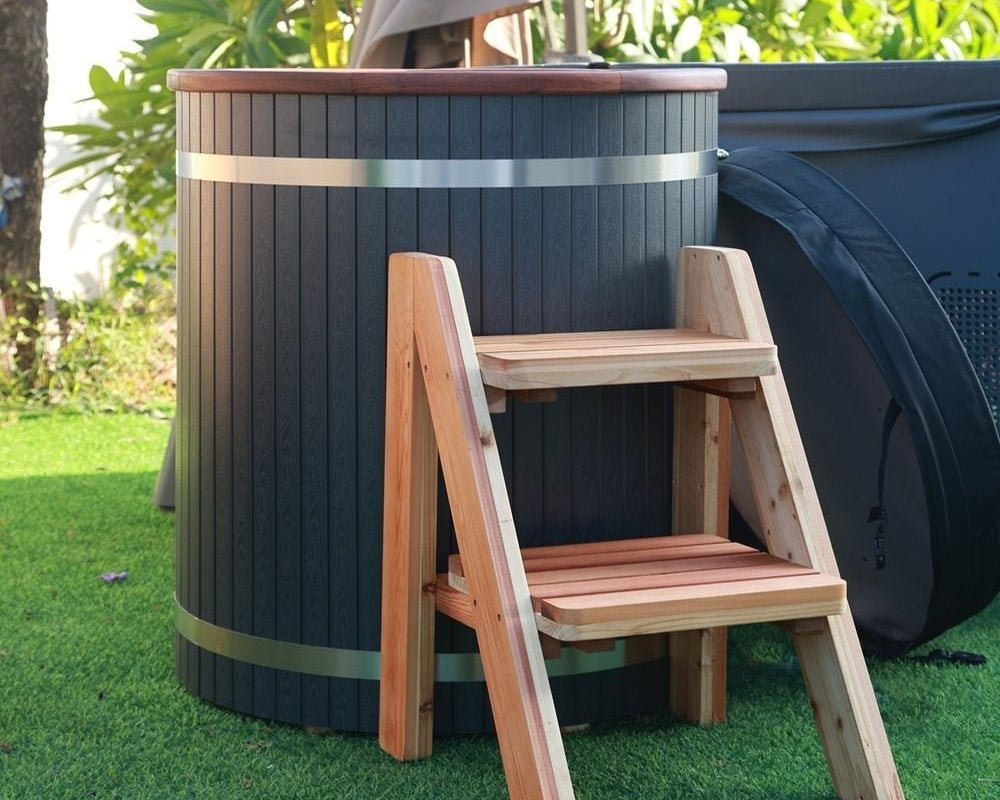 Glacier Cold Plunge with 2HP Smart Chiller - Heracles Wellness