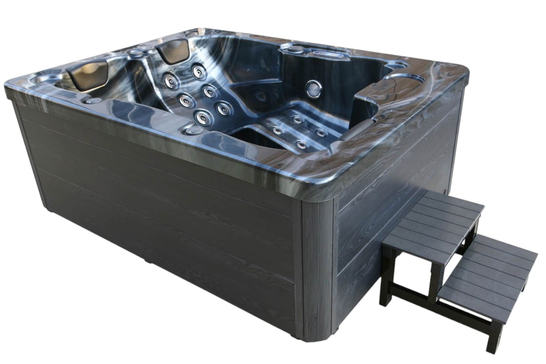 H20 500 Series 13A Plug & Play 3 Person Hot Tub - Heracles Wellness