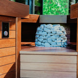 Haljas Hele Single Outdoor Sauna 7 Seater - Heracles Wellness