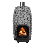 HUUM HIVE Flow 9.8kW product image showing the sauna heater or heater finish option.