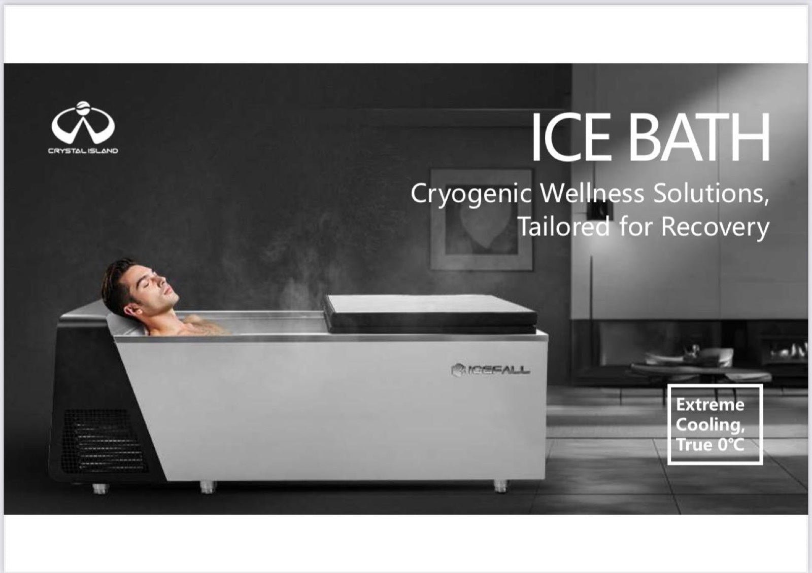Icefall 0°C Ice Bath - Heracles Wellness