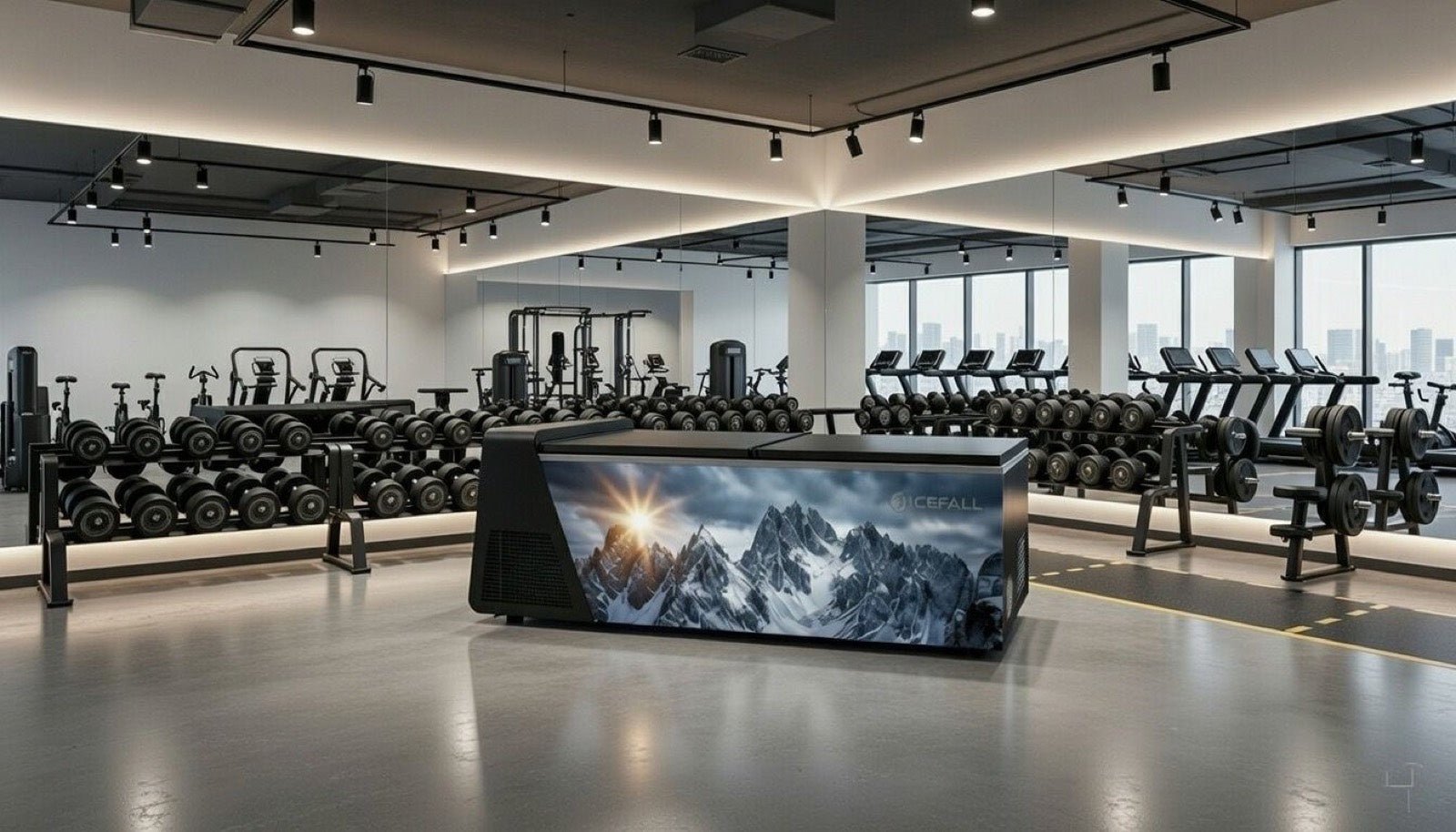 Icefall 0°C Ice Bath - Heracles Wellness