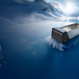 Icefall ice bath positioned in a luxury outdoor home wellness space for cold water recovery.