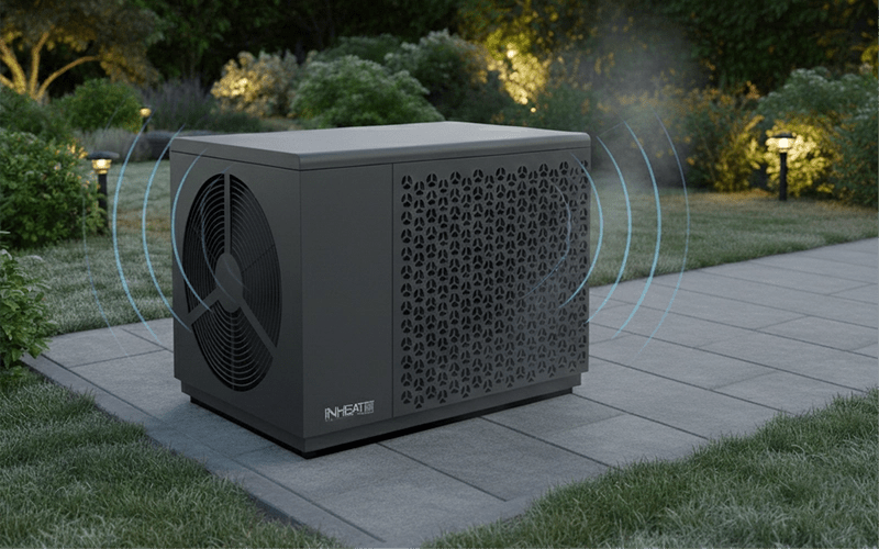 iNHEAT 7kW SpaLine EVI Heat Pump for Hot Tubs and Swim Spas - Heracles Wellness