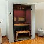 InnoZen Urban Fabric Indoor Sauna 1 - 2 Person - Heracles Wellness