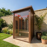 Insignia 2 Person Outdoor Infrared Sauna Plug and Play - Heracles Wellness