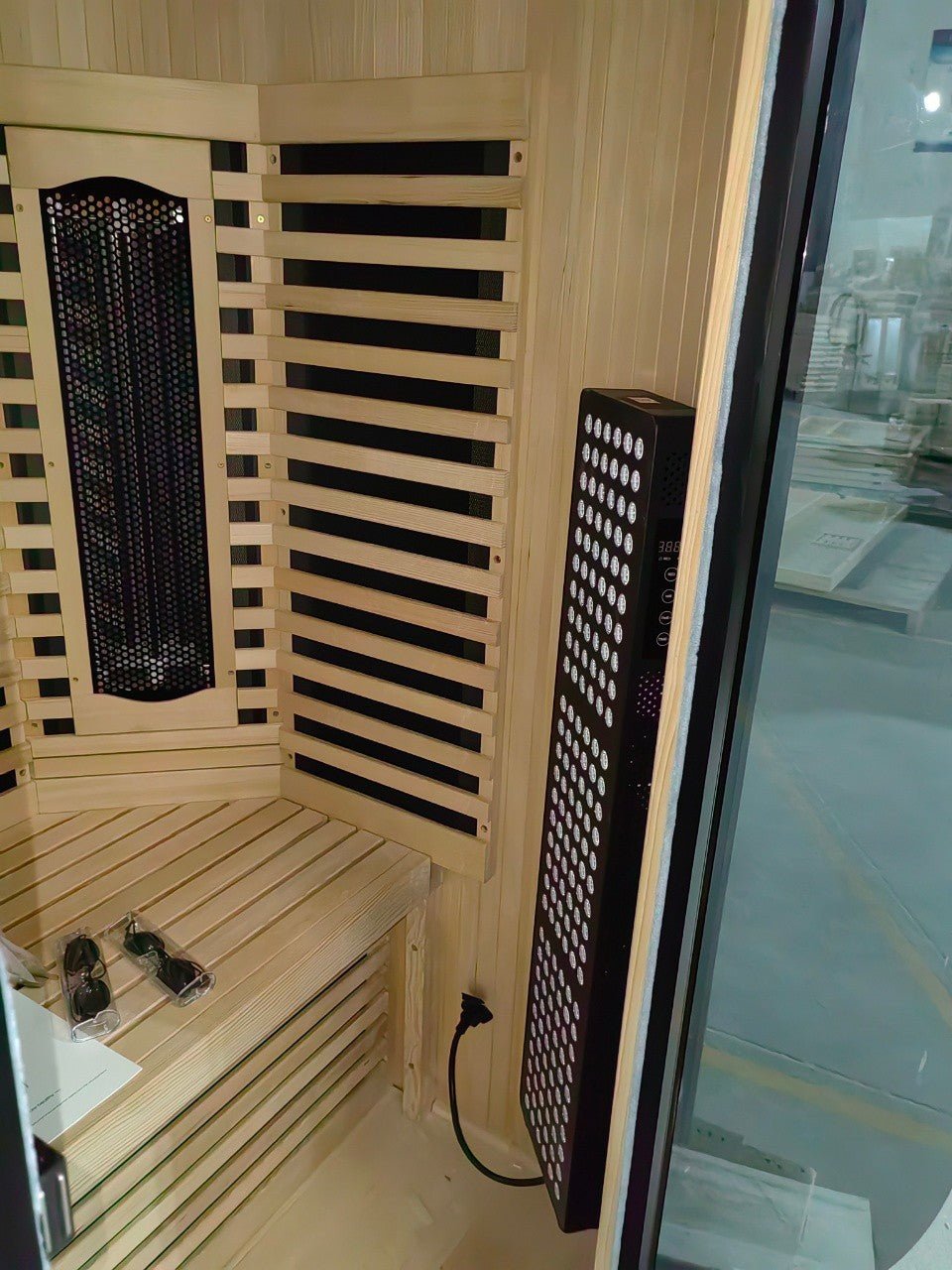 Kuro Infrared Sauna with Red Light Therapy - Heracles Wellness
