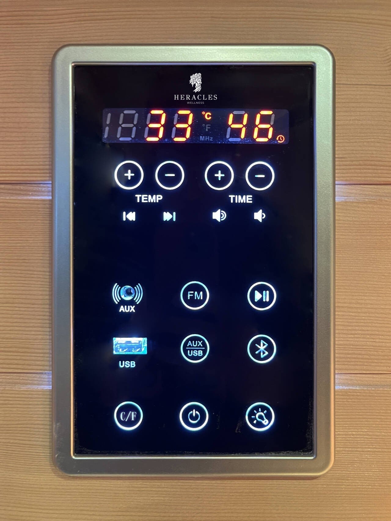 Kuro Infrared Sauna with Red Light Therapy - Heracles Wellness