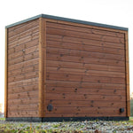 Leil® Aris Lite 4 Person Outdoor Sauna Kit - Heracles Wellness