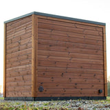 Leil® Aris Lite 4 Person Outdoor Sauna Kit - Heracles Wellness
