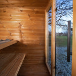 Leil® Aris Lite 4 Person Outdoor Sauna Kit - Heracles Wellness