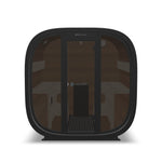 Leil® Black Cube Comfort 6-8 Person Outdoor Sauna Kit - Heracles Wellness