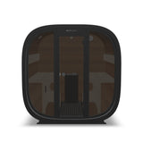 Leil® Black Cube Comfort 6-8 Person Outdoor Sauna Kit - Heracles Wellness
