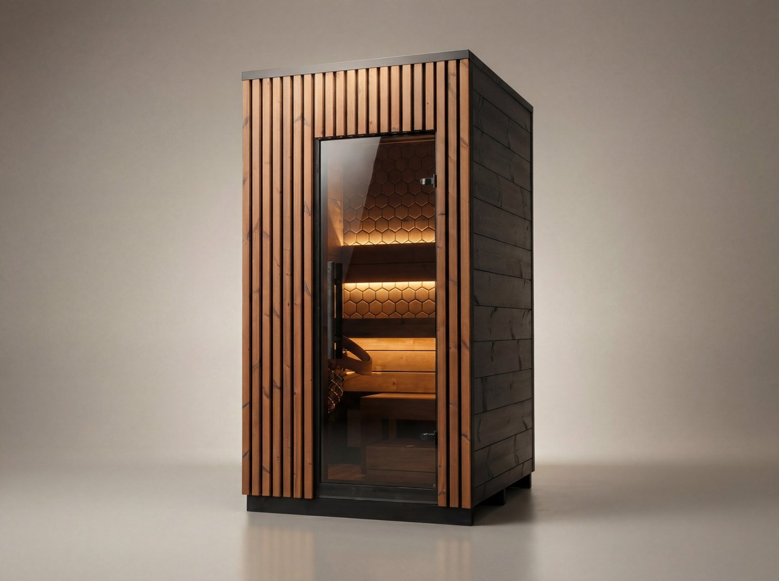 Leil® Viva 120 1-2 Person Outdoor Sauna - Heracles Wellness