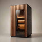 Leil® Viva 120 1-2 Person Outdoor Sauna - Heracles Wellness