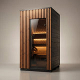 Leil® Viva 120 1-2 Person Outdoor Sauna - Heracles Wellness
