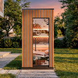 Leil® Viva 120 1 Person Outdoor Sauna - Heracles Wellness