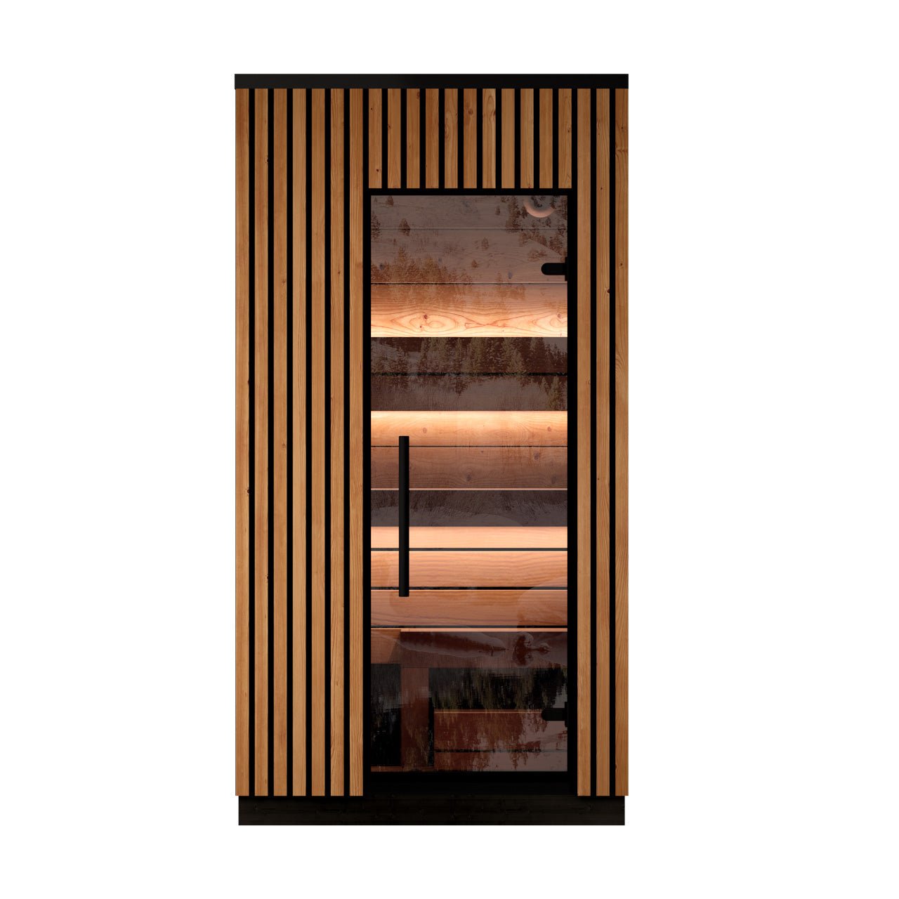 Leil® Viva 120 1 Person Outdoor Sauna - Heracles Wellness