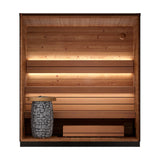 Leil® Viva 210 3 - 4 Person Outdoor Sauna - Heracles Wellness