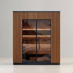 Leil® Viva 210 3-4 Person Outdoor Sauna - Heracles Wellness