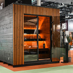 Leil® Viva 210 3 - 4 Person Outdoor Sauna - Heracles Wellness