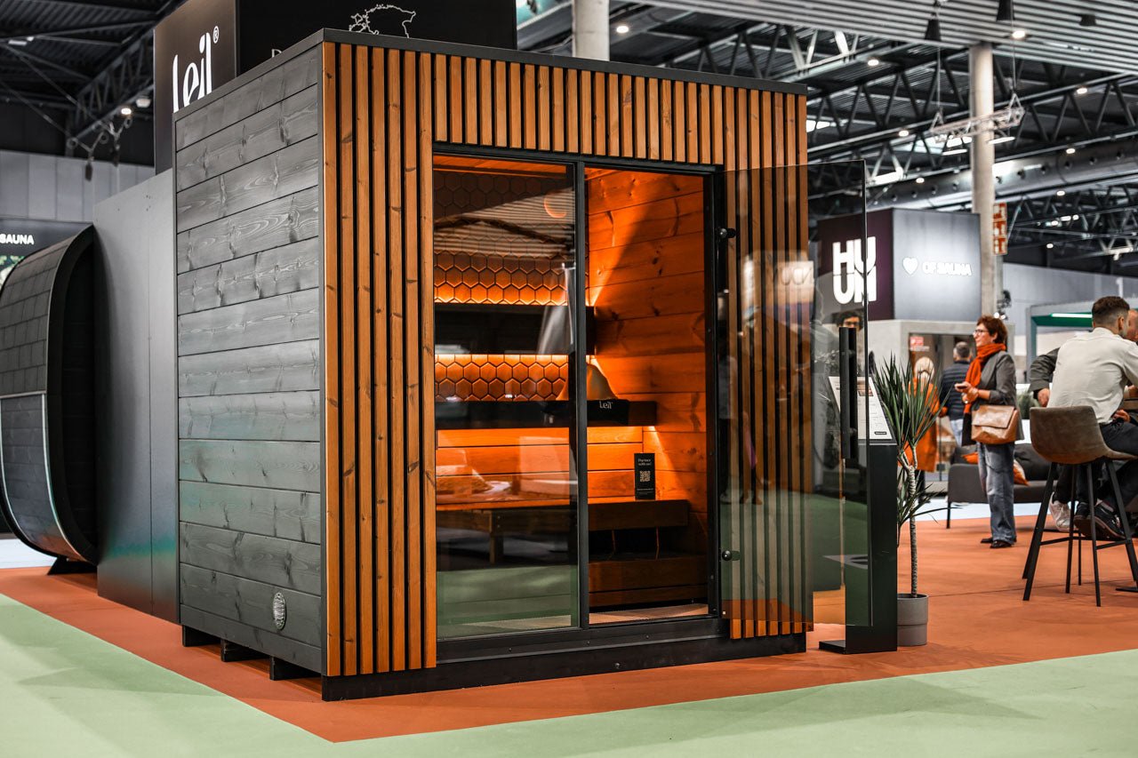 Leil® Viva 210 3 - 4 Person Outdoor Sauna - Heracles Wellness