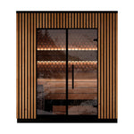 Leil® Viva 210 3 - 4 Person Outdoor Sauna - Heracles Wellness
