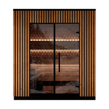 Leil® Viva 210 3 - 4 Person Outdoor Sauna - Heracles Wellness