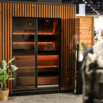 Leil® Viva 210 3 - 4 Person Outdoor Sauna - Heracles Wellness