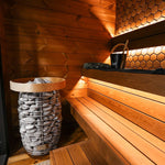 Leil® Viva 210 3 - 4 Person Outdoor Sauna - Heracles Wellness